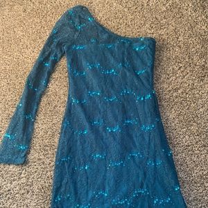 Trixxi Mini One shoulder Dress